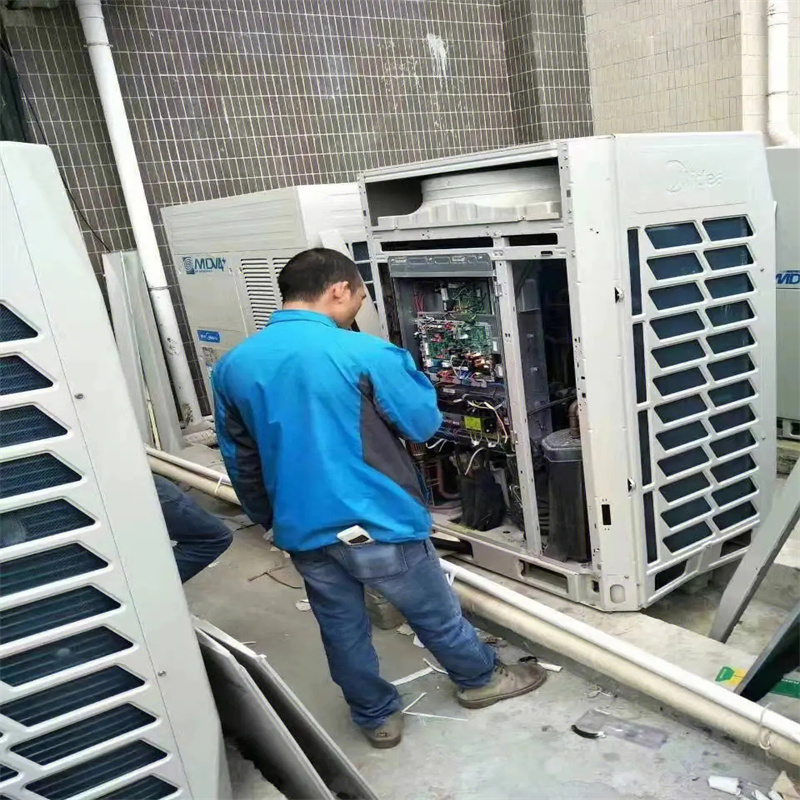 深圳福田车公庙柜式空调结冰是什么原因怎么解决