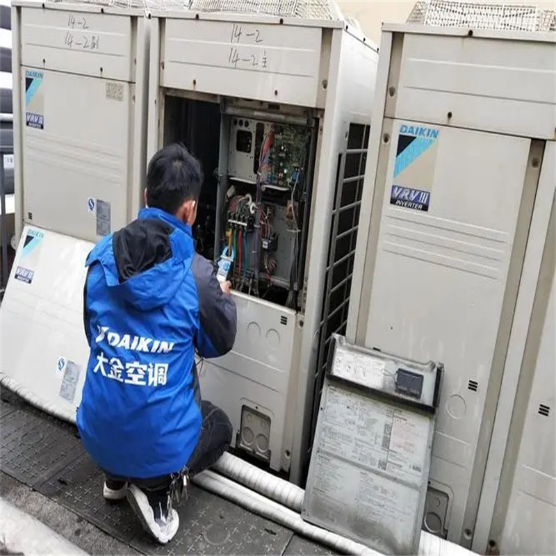 深圳福田车公庙柜机空调跳闸故障维修